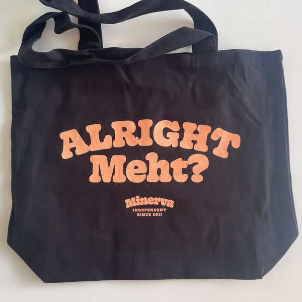 Alright meht! Shoulder tote bag