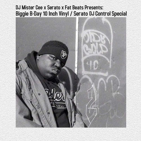 Biggie B-Day 10 Inch Vinyl / Serato DJ Control Special SINGLE