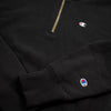 Half zip sweatshirt