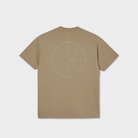 Stroke logo antique gold
