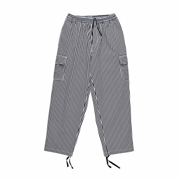 Striped cargo pants