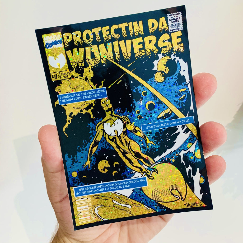 Wuniverse Glitter sticker